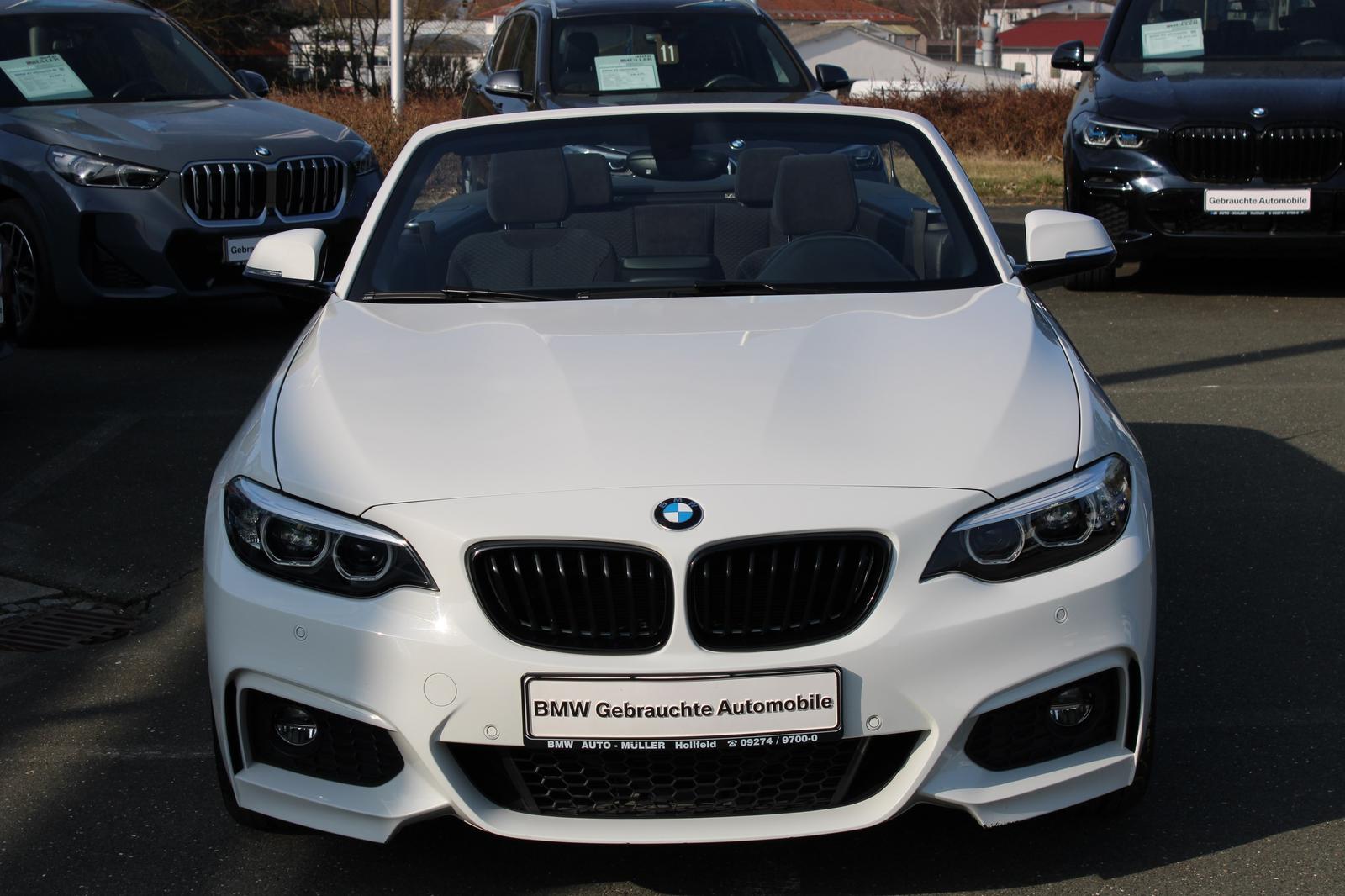 BMW 220i A M Sportpaket Navi Bus. Tempomat USB Shz