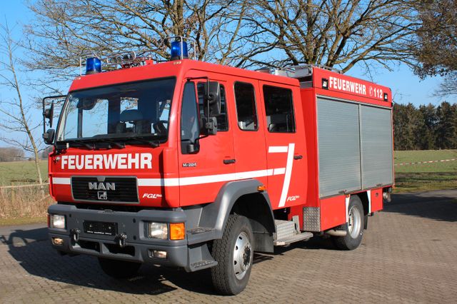 MAN 14.224  4x4 Tanklöschfahrzeug 16/24  ABS 6 Zyl.