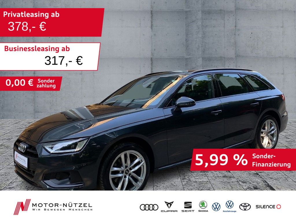 Audi A4 Avant 35 TFSI S-TR ADVANCED 5JG+LED+NAVI+AHK