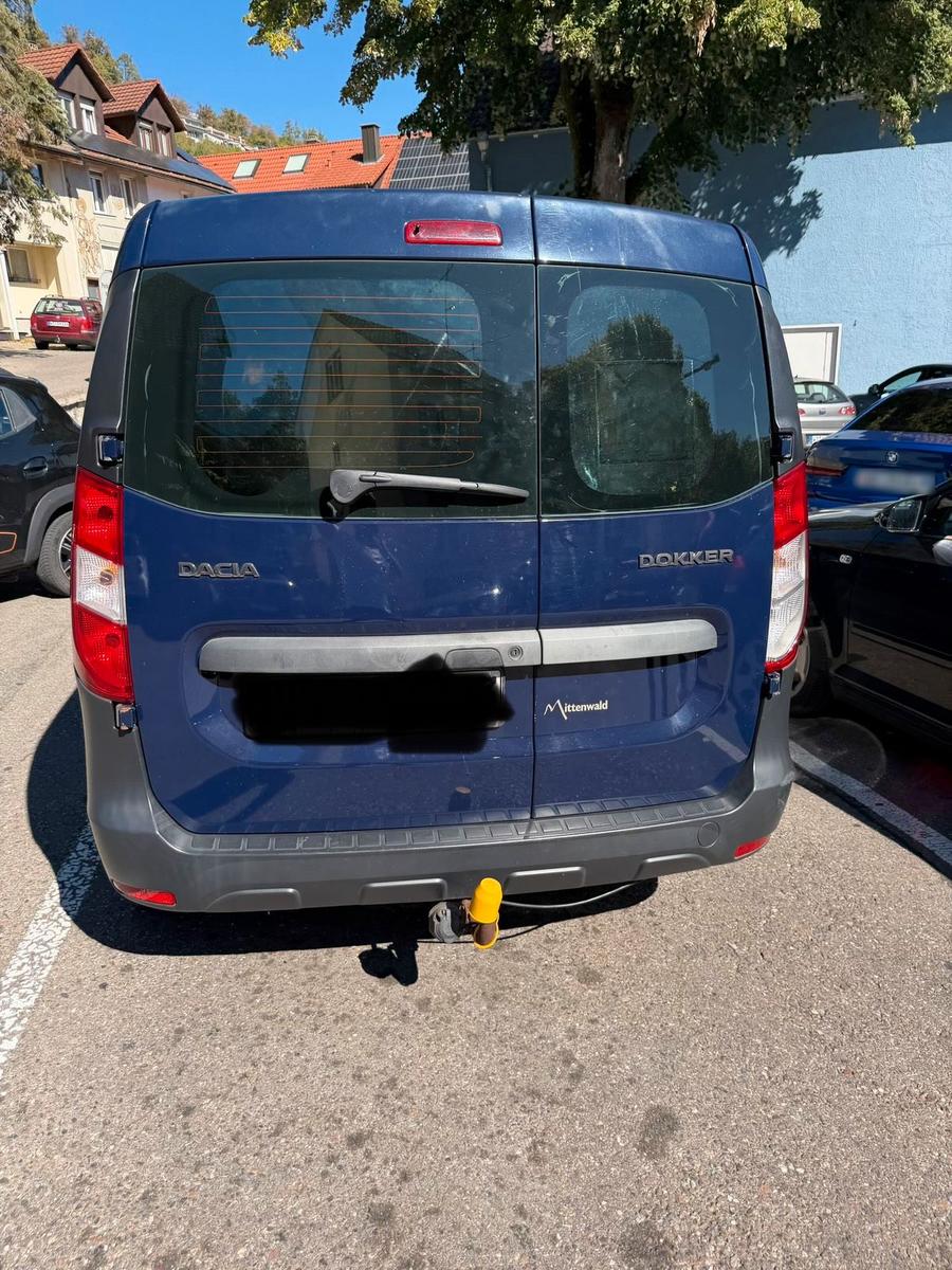 Dacia Dokker 2013 — rear view