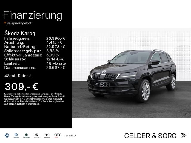 Skoda Karoq Style 2.0 TDI 19Z*Leder*AHK*RFK*Virtual