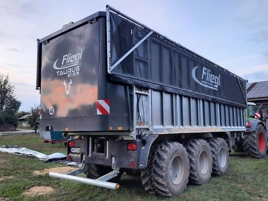 Fliegl ASW 391 TAURUS FOX 50m³ + elektr. ZWL + ISOBUS 
