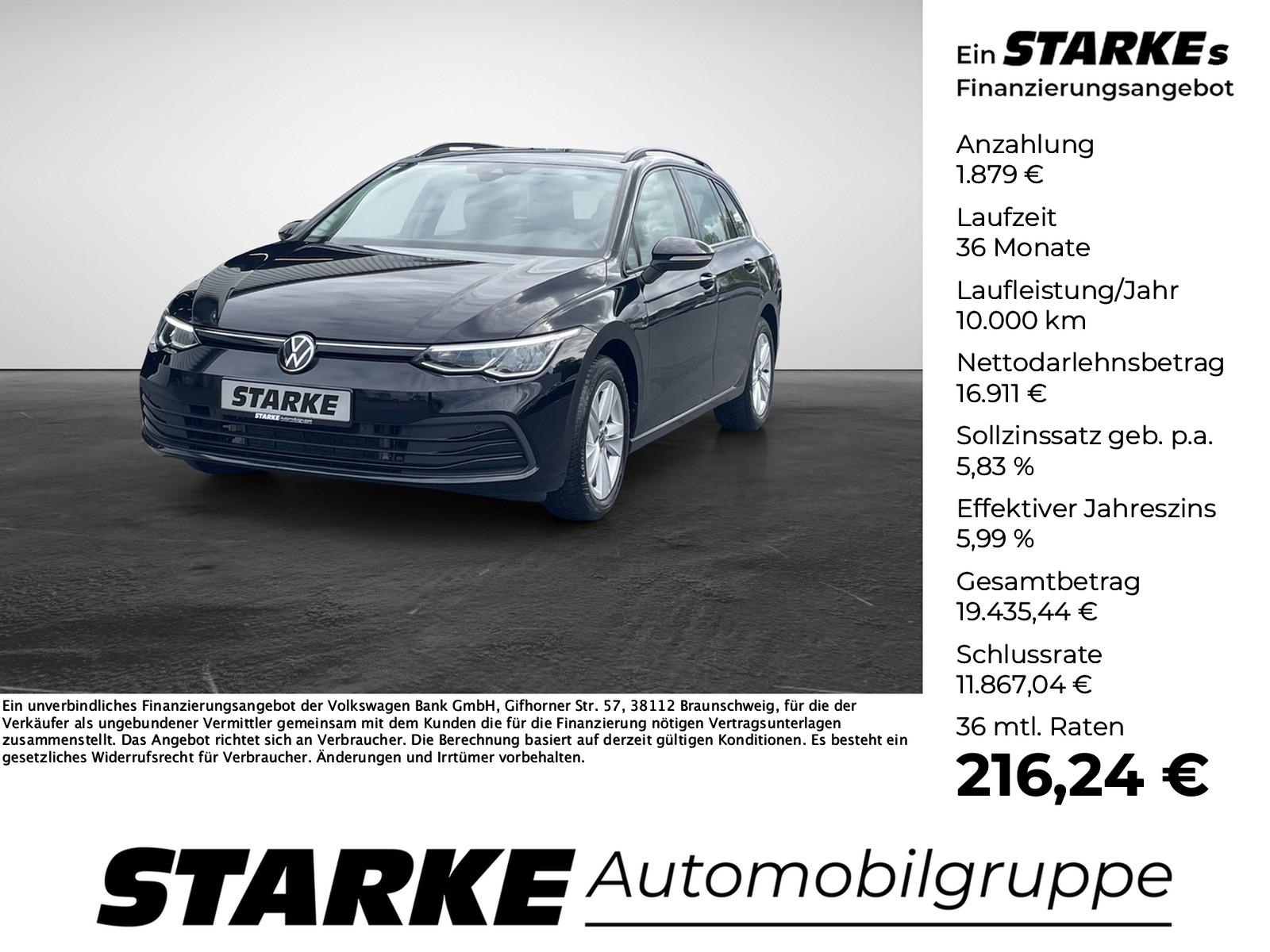 Volkswagen Golf Variant 2.0 TDI Life AHK Navi LED Kamera P, миниатюра 15