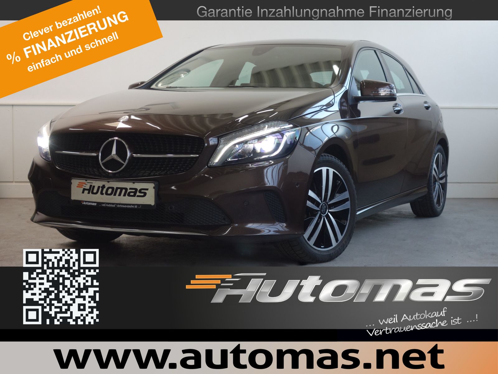 MERCEDES-BENZ A 180 Automatik LED R-Cam Sitzheizung Navi AHK