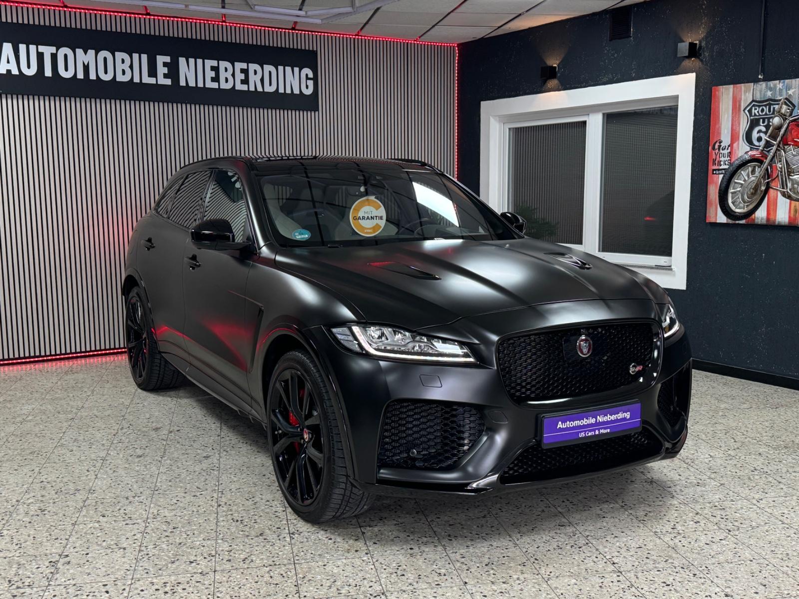 Jaguar F-PACE SVR AWD 5.0 V8 / Pano / HUD / ACC / 360°