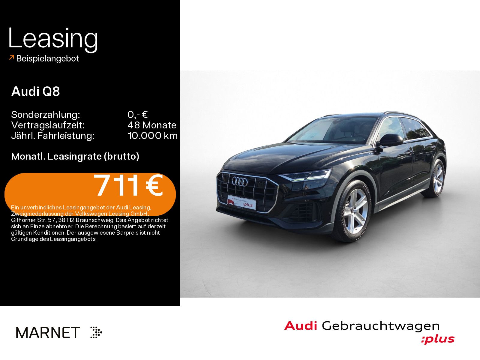 Audi Q8 SUV 55 TFSI QUATTRO TIPTRONIC*KAMERA*LED*VIRT