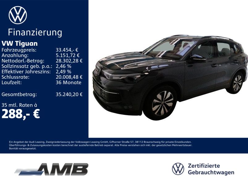Volkswagen Tiguan Goal 1.5 eTSI AHK Standhzg 360° 06.30Gara foto 1