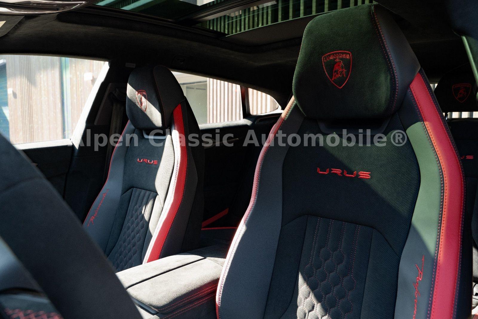 Lamborghini Urus Performante 23" Carbon, Nachtsicht, B&O