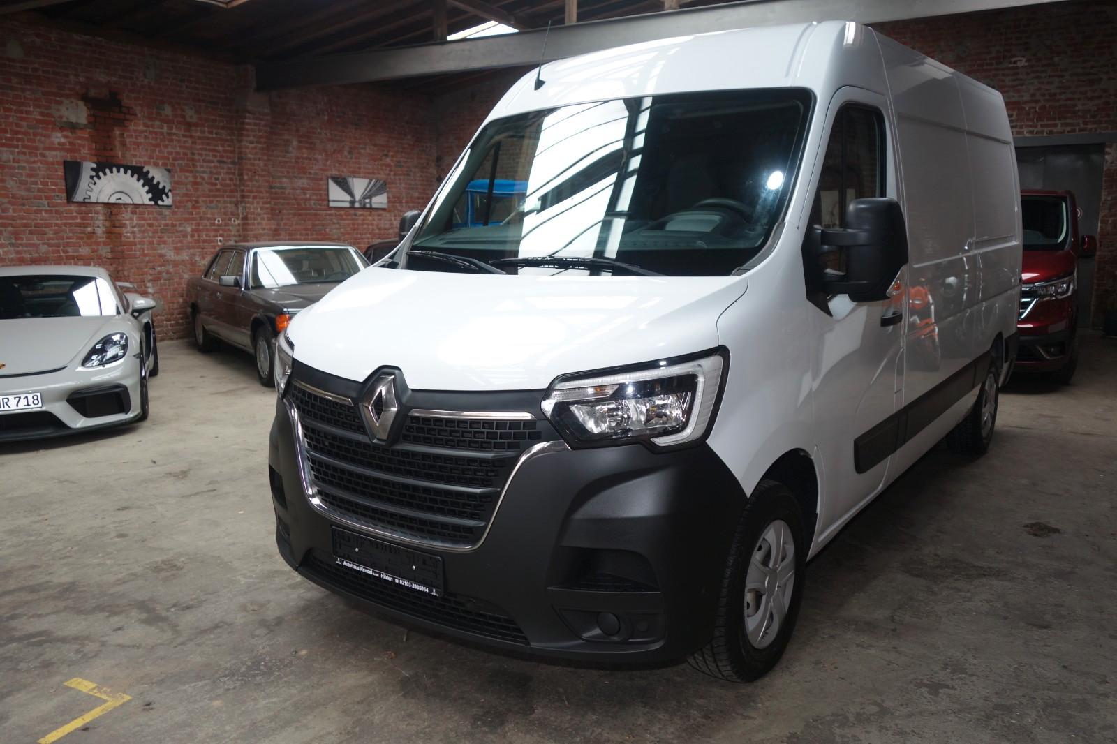 Renault Master Kasten L2H2 TüvNeu 1 Hand Klima Kamera