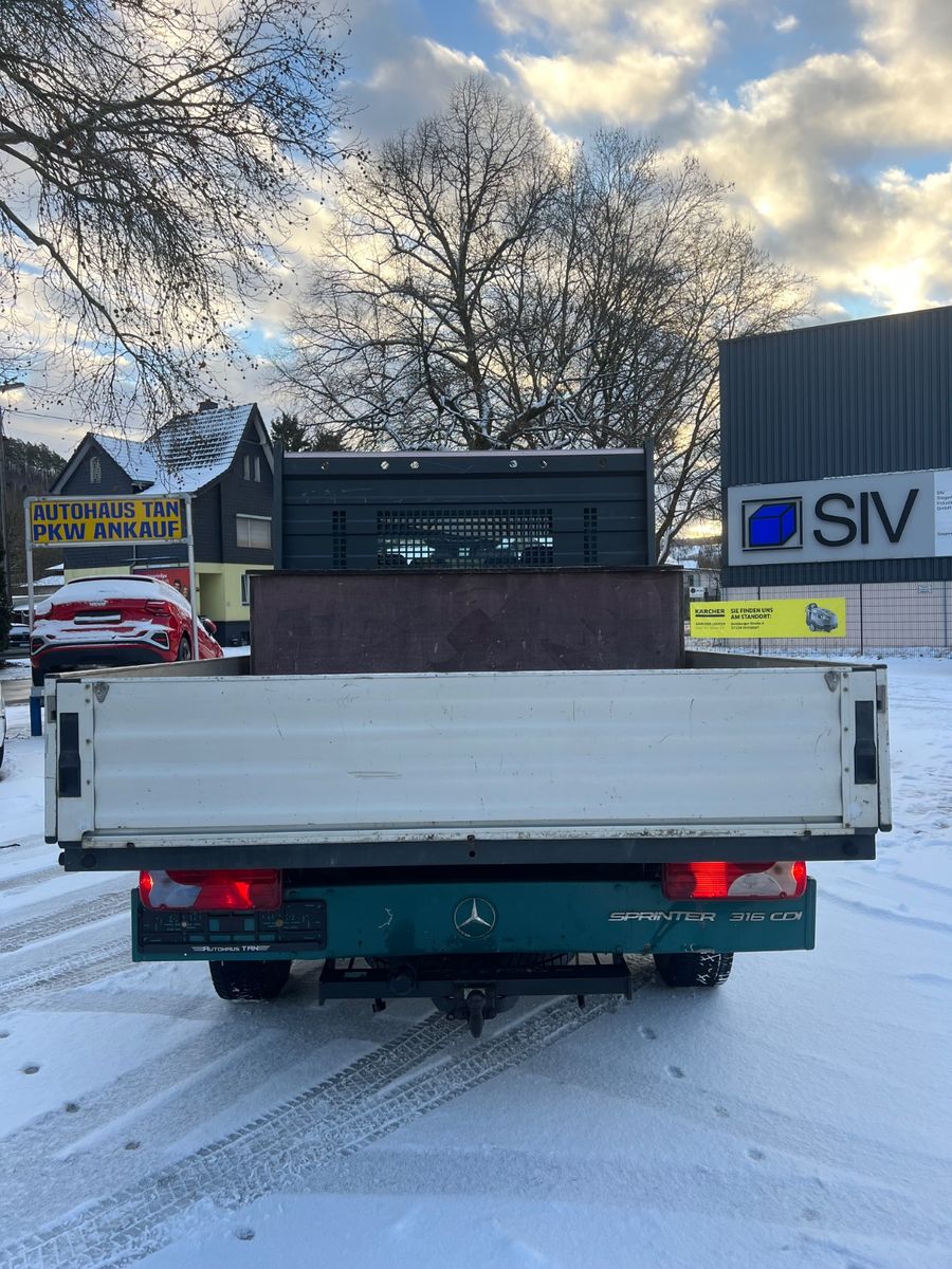 Fahrzeugabbildung Mercedes-Benz Sprinter II Pritsche *DOPPELKABINE*6.STIZ*1.HAND