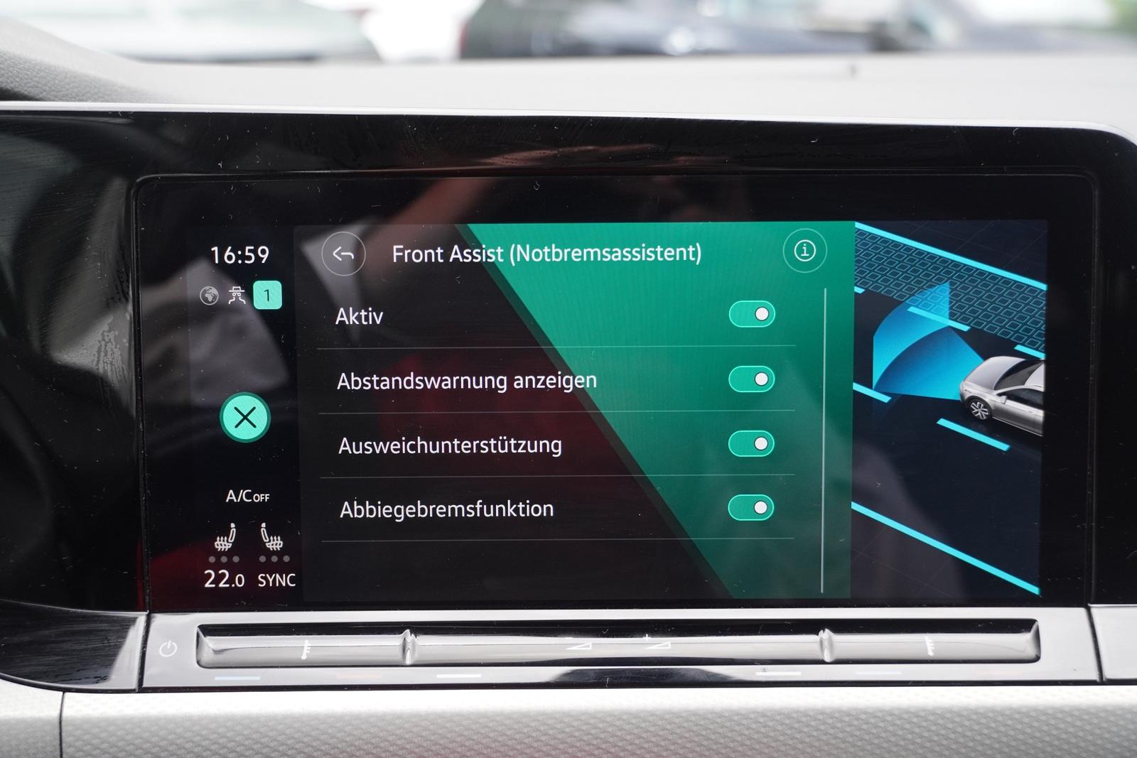 Volkswagen Golf VIII Variant 1.0 Move ACC Android Apple AHK, миниатюра 16