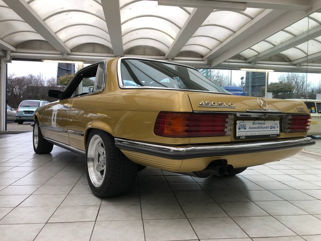 Mercedes-Benz 450SLC Rallyefahrzeug,Überrollkäfig