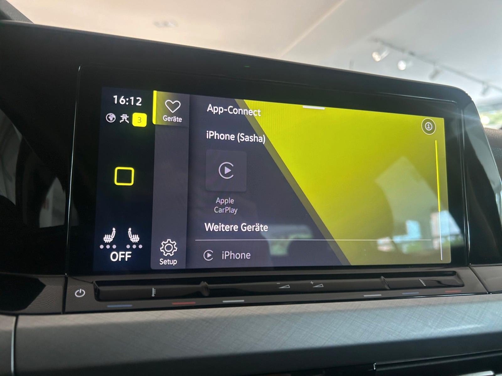 Volkswagen Golf VIII Lim. 1.0 Life SHZ ACC APP LED VIRTUAL, миниатюра 20
