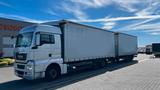 MAN TGX 26.440 XL EURO 5 TANDEM CURTAIN PLANE 1.HAND - Tieflader Tandem