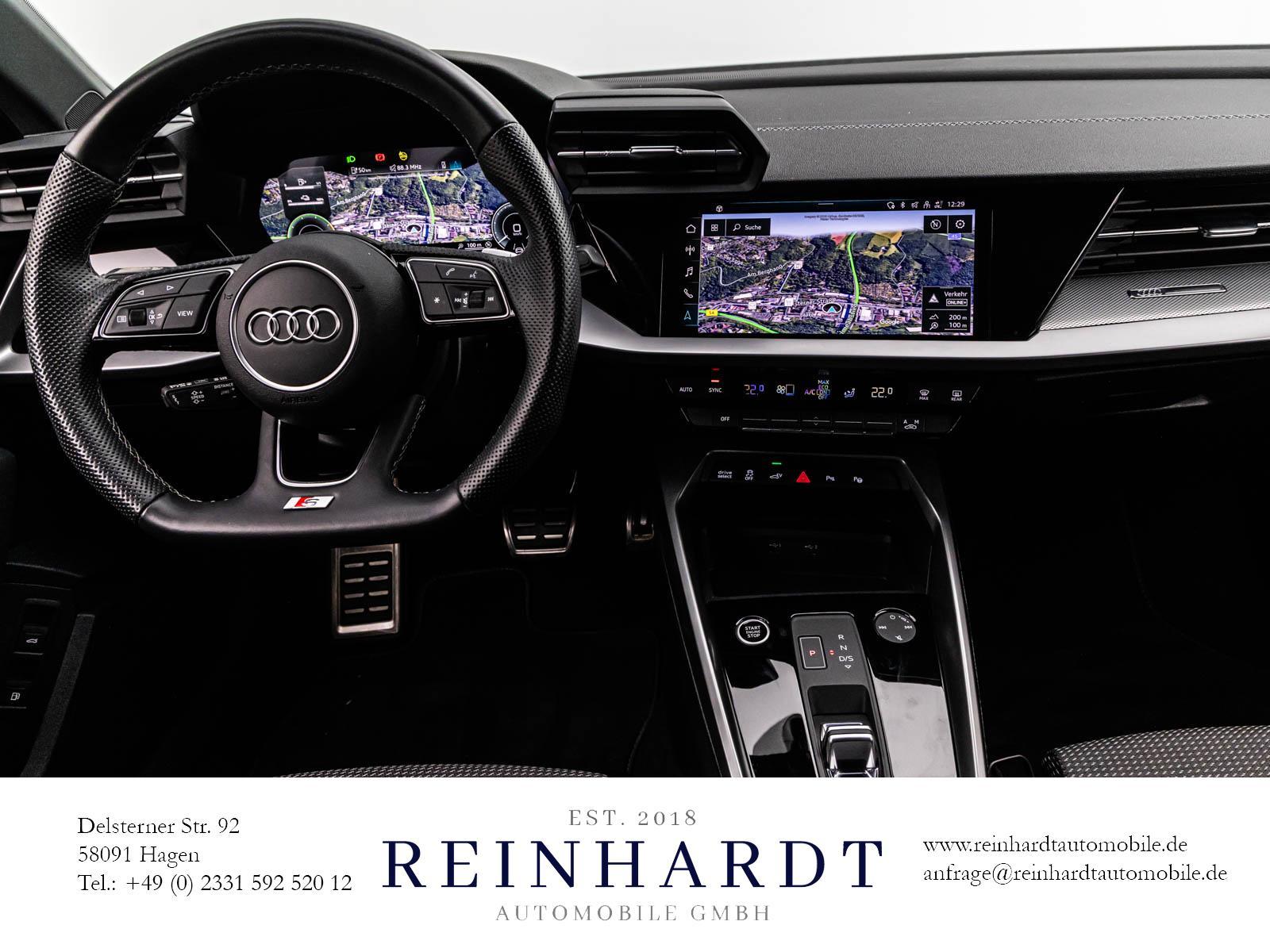 Audi A3 SPORTBACK 40TFSie 2x S LINE ACC/CARPLAY/KAM.