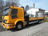 Mercedes-Benz Atego 1828, HIAB HMF095-3  Funk , - Mercedes-Benz Hiab