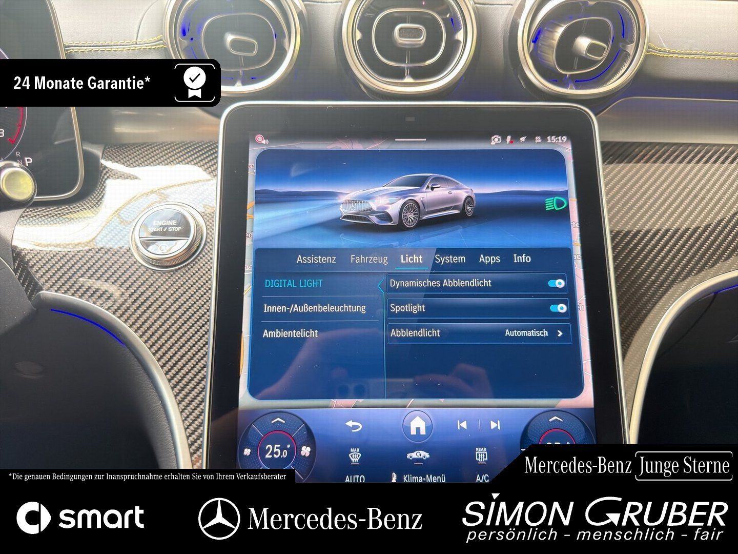 Fahrzeugabbildung Mercedes-Benz CLE 53 4M+ AMG Dyn+ RealSound Performance Sitze