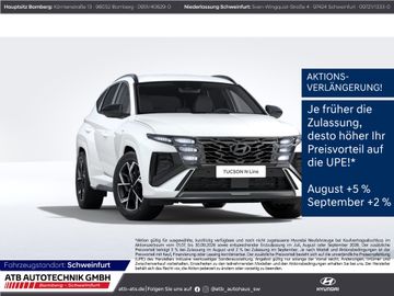 Hyundai Tucson N-Line X 1.6 T-GDi 150PS 7-Gang DCT 2WD