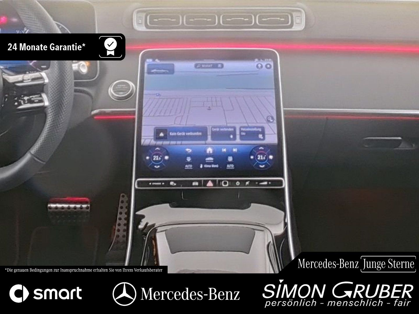 Fahrzeugabbildung Mercedes-Benz S 580 4M Lang AMG Exklusiv Chauffeur Executive