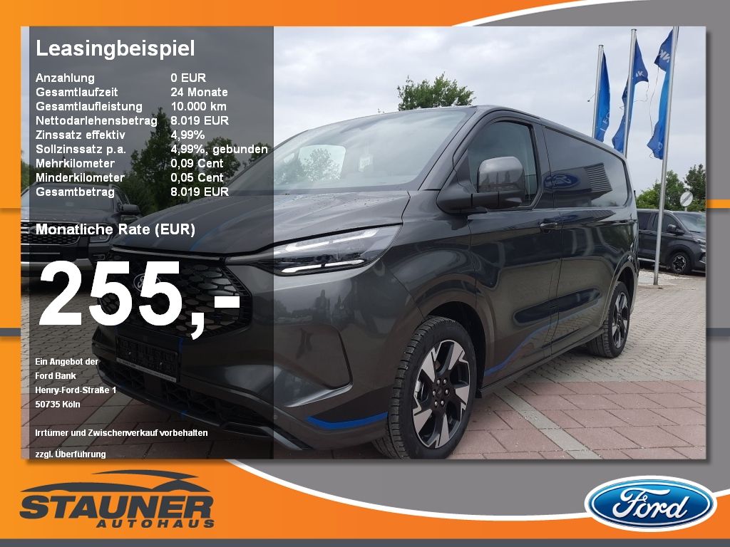 Ford Transit Custom 320L1 Sport Elektro 70 KWH AHK B&