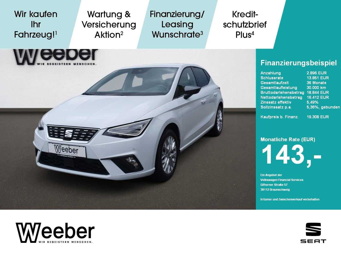 Seat Ibiza Xcellence *NAVI*LED*KAMERA*APP CONNECT*ACC