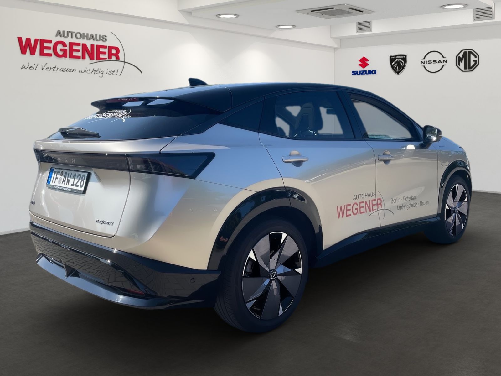 Nissan ARIYA 87 kWh Evolve Pack ALLRAD PANO*HUD*NAPPA imagem 3