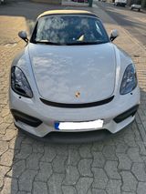 Porsche Boxster 718 Spyder -Kreide-Sportsitze-Alcantara  - Porsche Boxster in Wiesbaden