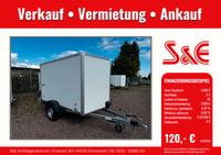 Agados PKW Kofferanhänger inkl. Stoßdämpfer & 100kmh