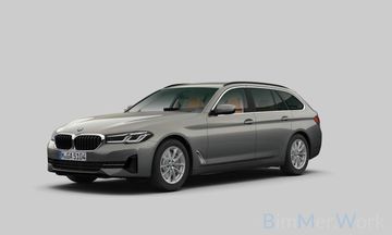 Fahrzeugabbildung BMW 520d Kamera HUD DAB Lenkrhzg Massage AHK Alarm