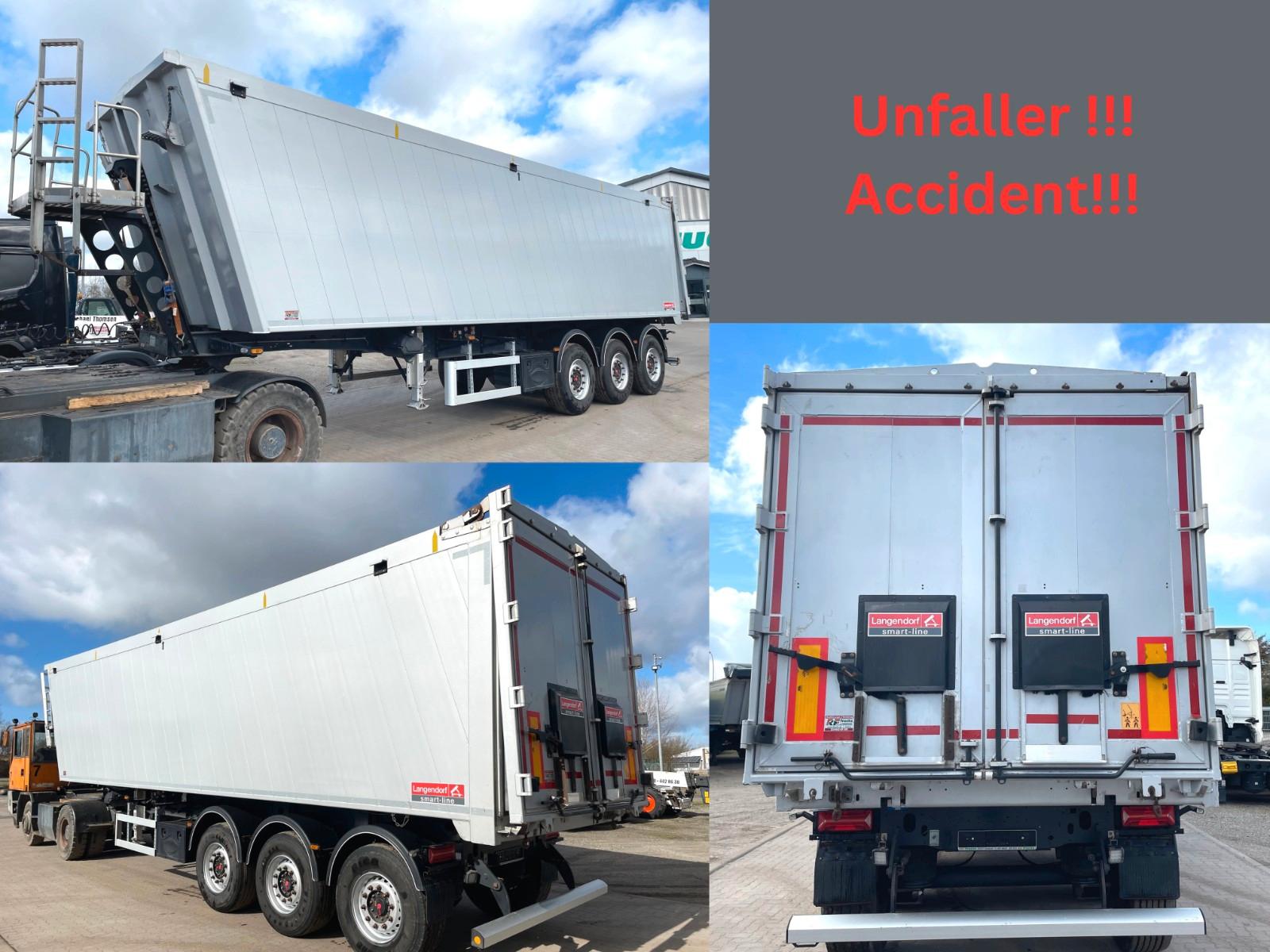 Langendorf ca. 50m³ Getreidekipper Aluminium / Unfaller!!!