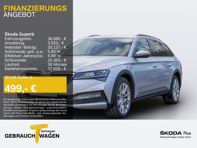 Skoda Superb Combi 2.0 TDI DSG 4x4 SCOUT AHK NAVI ST.H