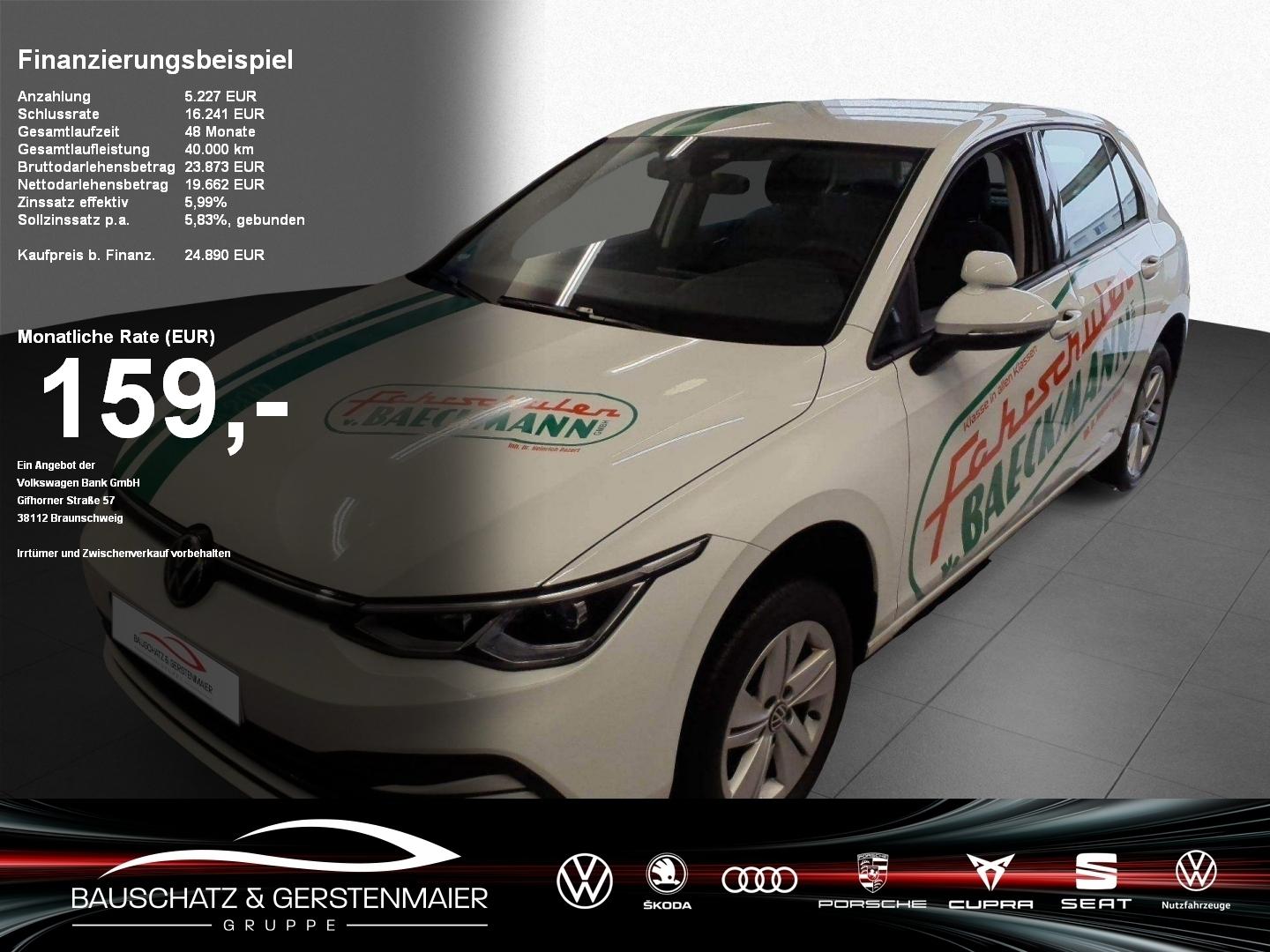 Volkswagen Golf VIII 2.0 TDI Life *LED*RFK*ACC*NAVI*SZH* AH