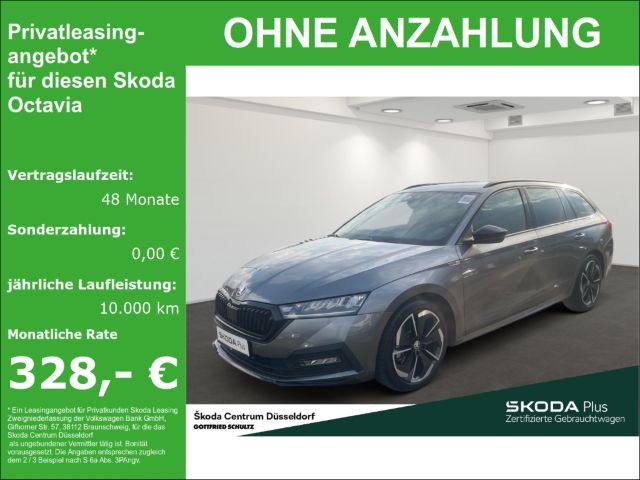 Skoda Octavia Combi Sportline 4x4 TSI DSG Sitze vorn e