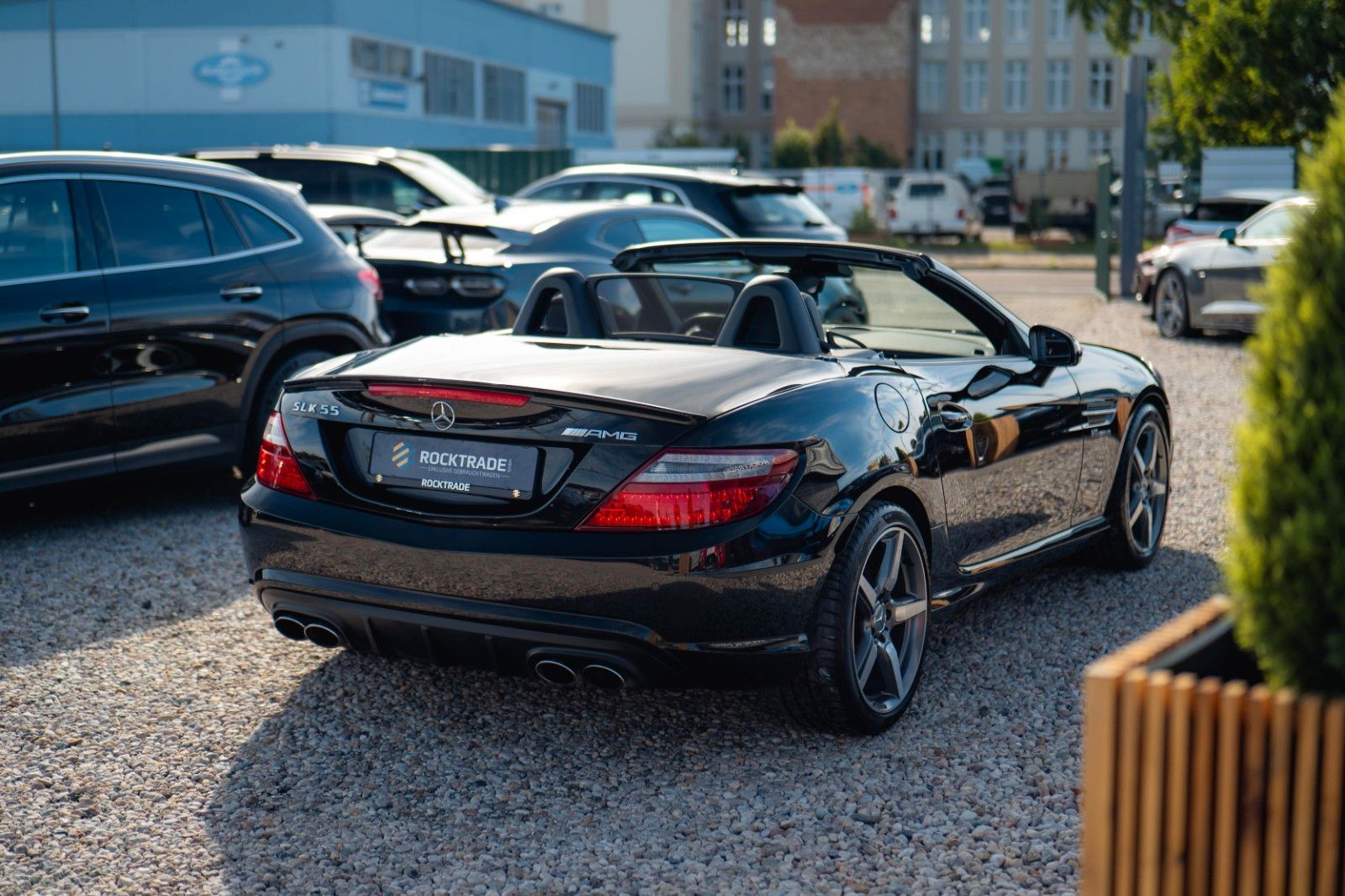 Fahrzeugabbildung Mercedes-Benz SLK 55 V8 AMG Roadster Carbon | Service NEU