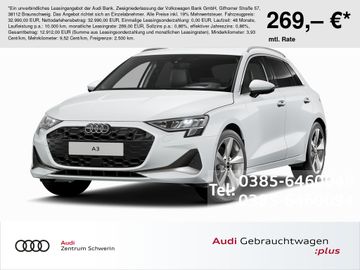 Audi Leasingangebot: Audi A3 Sportback 30 TFSI advanced S-tronic