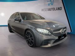 Fahrzeugabbildung Mercedes-Benz C 220d T AMG LINE LED AHK 1.HAND S-HEFT