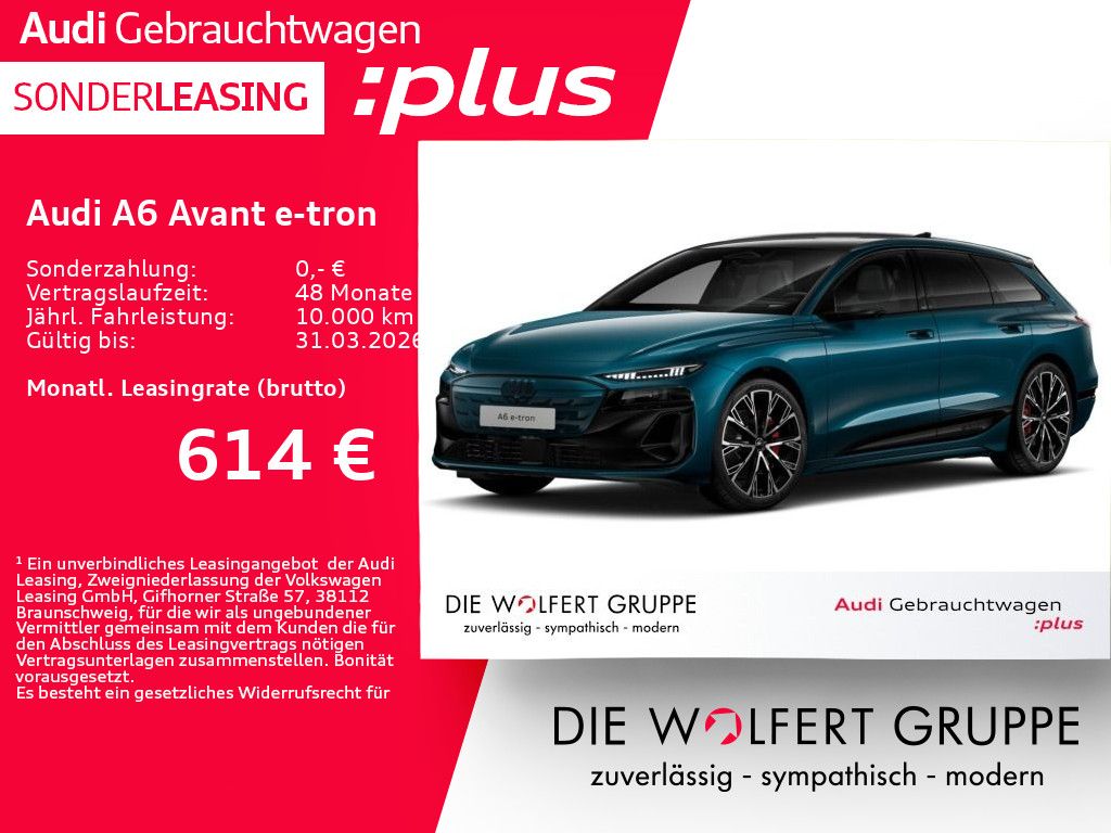 Audi A6 Avant e-tron edition one blue performance ACC