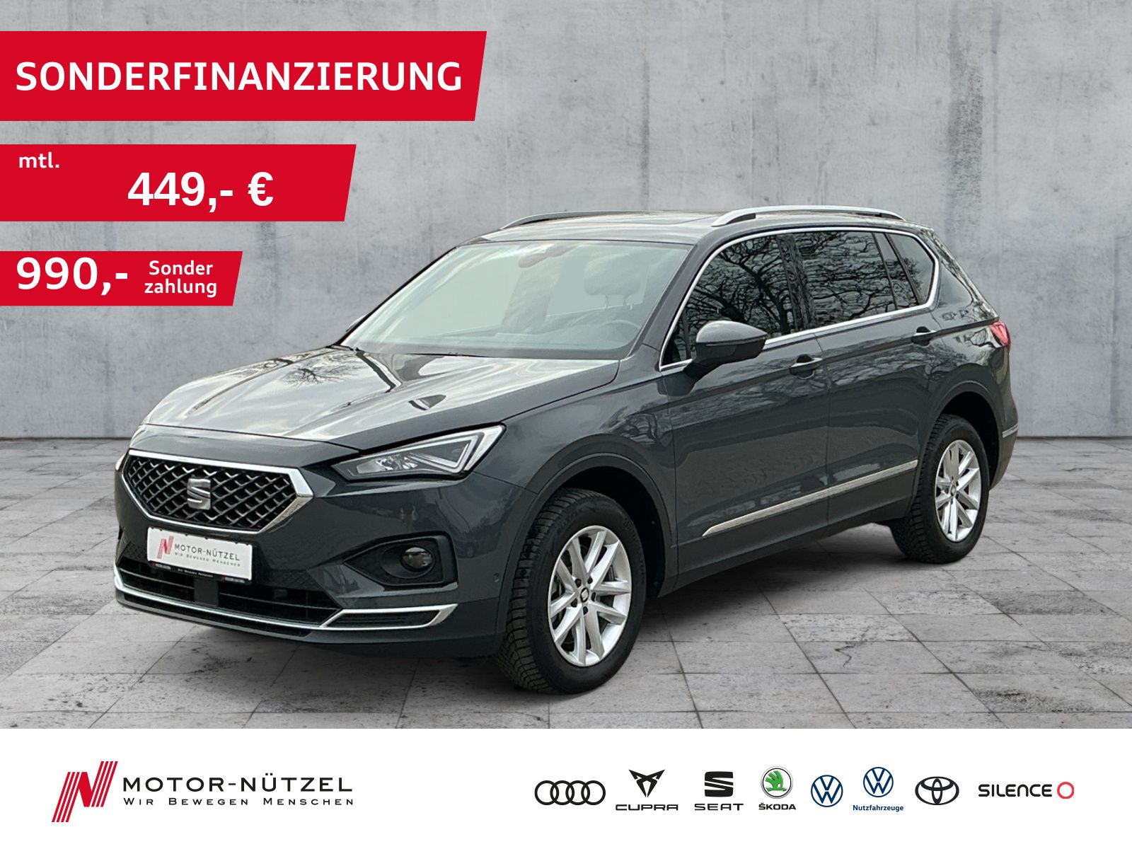 Seat Tarraco 2.0 TDI DSG 4x4 XCELLENCE LED+AHK+PANO
