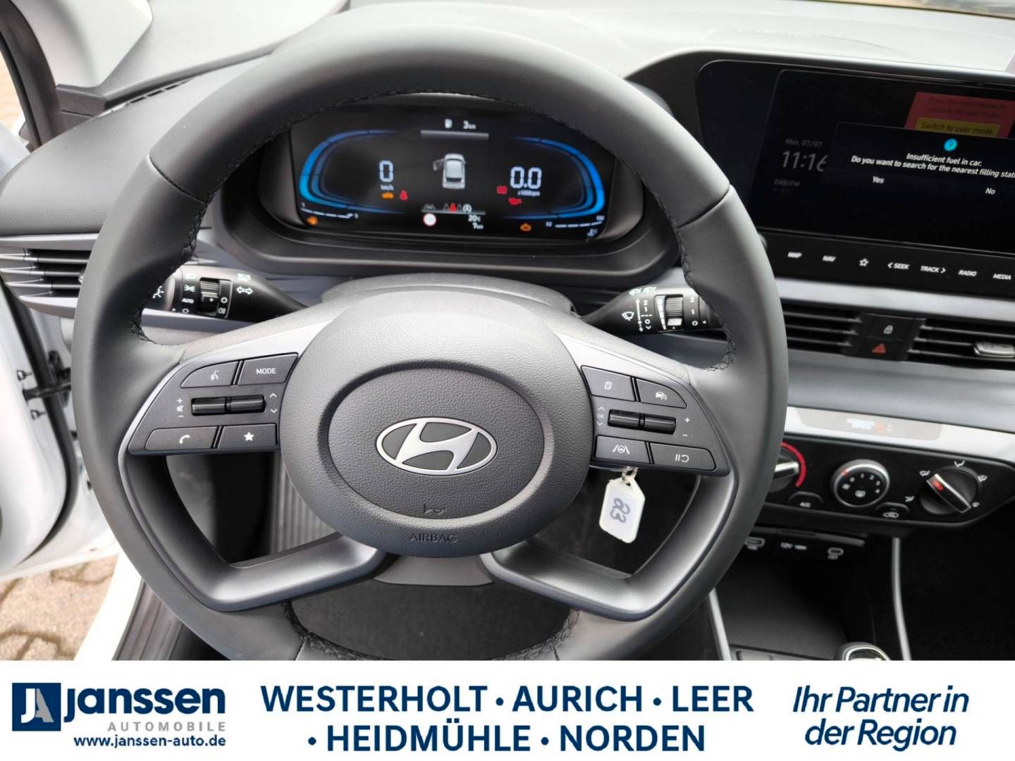 Fahrzeugabbildung Hyundai i20 Select, Funktionspaket