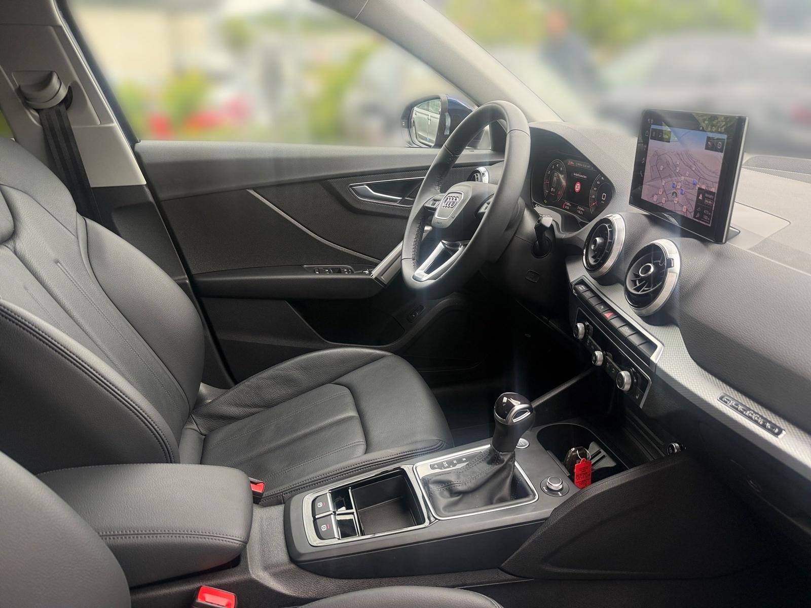Audi Q2 advanced NAVI*LED*RFK*17LM*LEDER*GRA*5J GAR, миниатюра 15