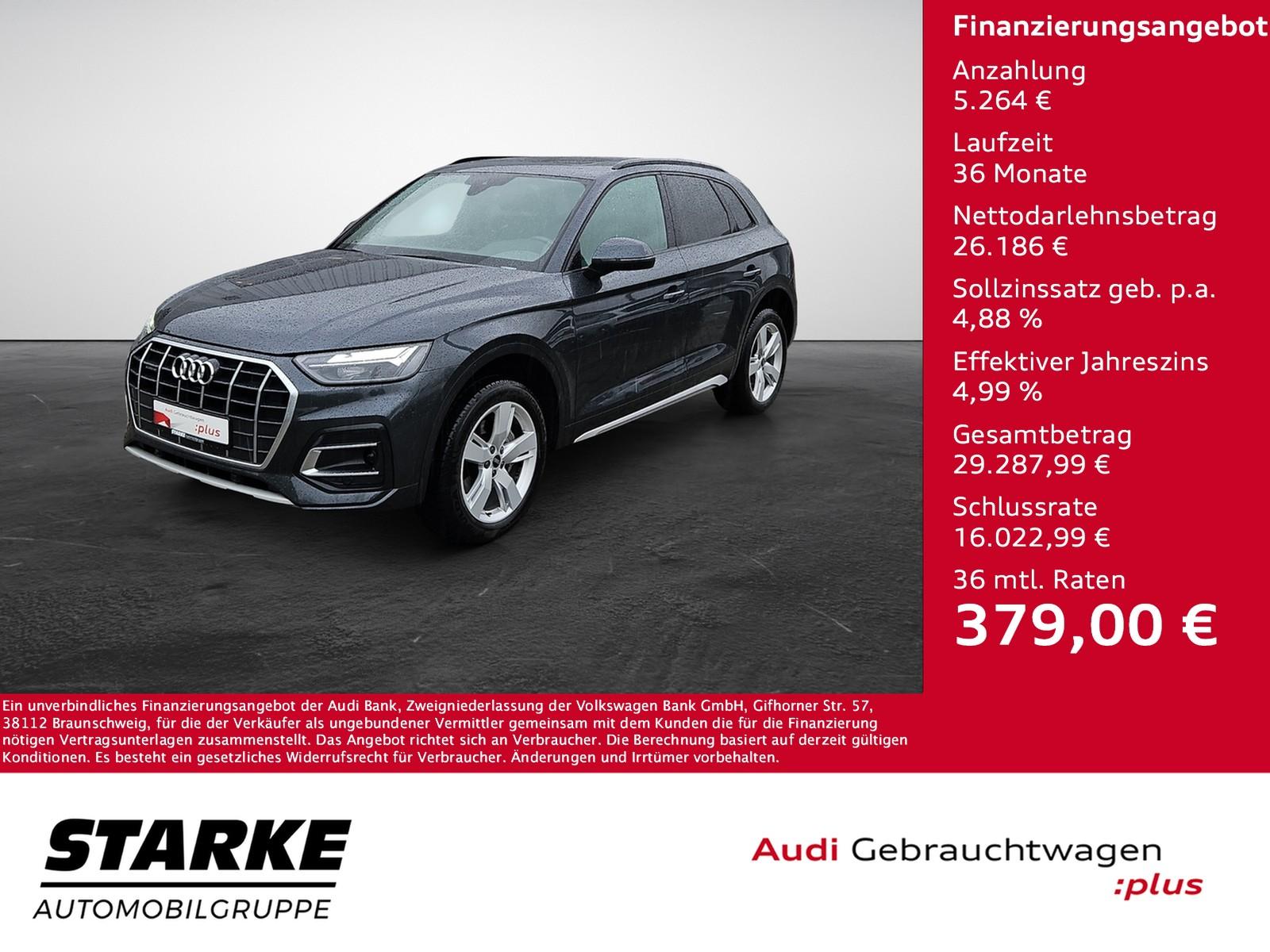 Audi Q5 40 TDI S tronic quattro advanced AHK ACC Pano