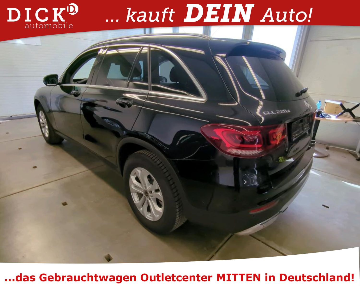 Fahrzeugabbildung Mercedes-Benz GLC 220d 4Mat 9G LED/NAVI/ACC/SHZ/RFK/8Fa