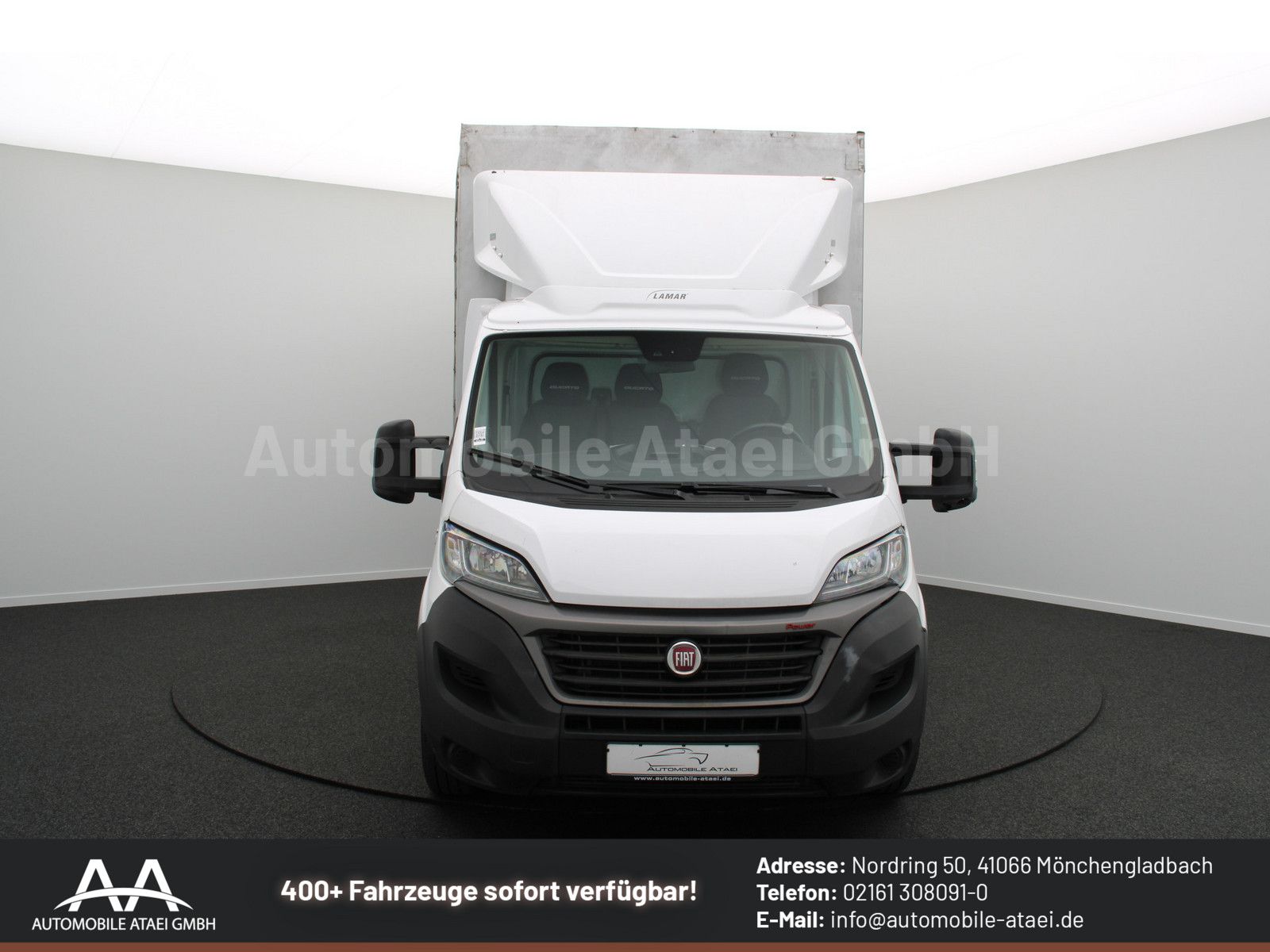 Fahrzeugabbildung Fiat Ducato 180 *L5 MAXI* Pritsche+Plane 1.Hand 2687