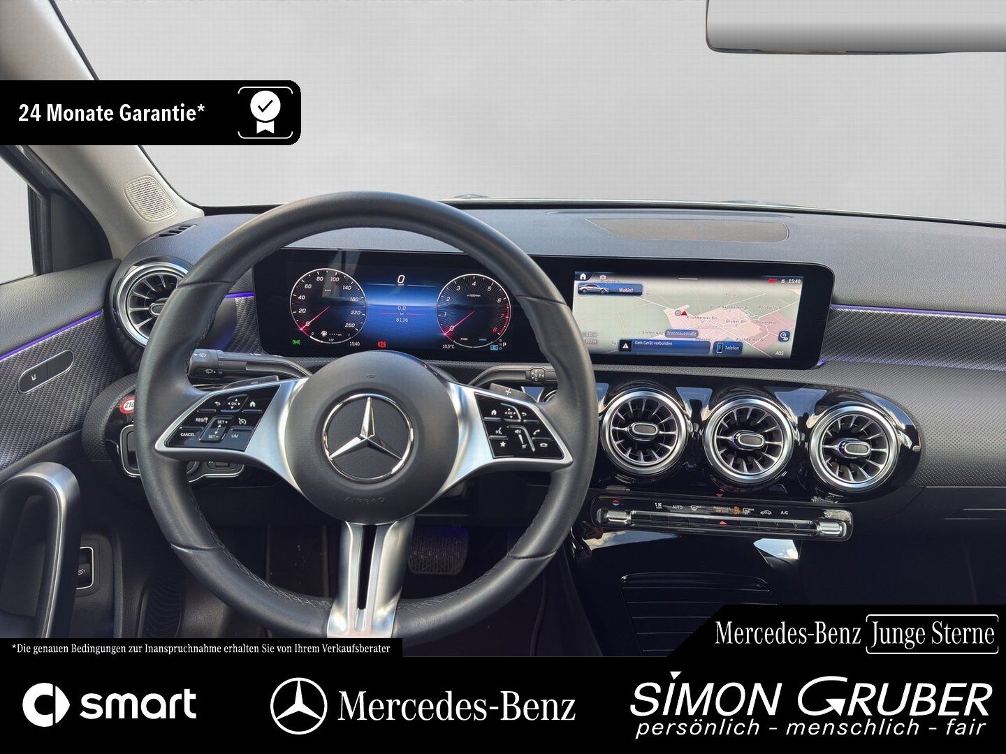 Fahrzeugabbildung Mercedes-Benz A 200 Limo Progressive Pano KeylessGo Kamera LED