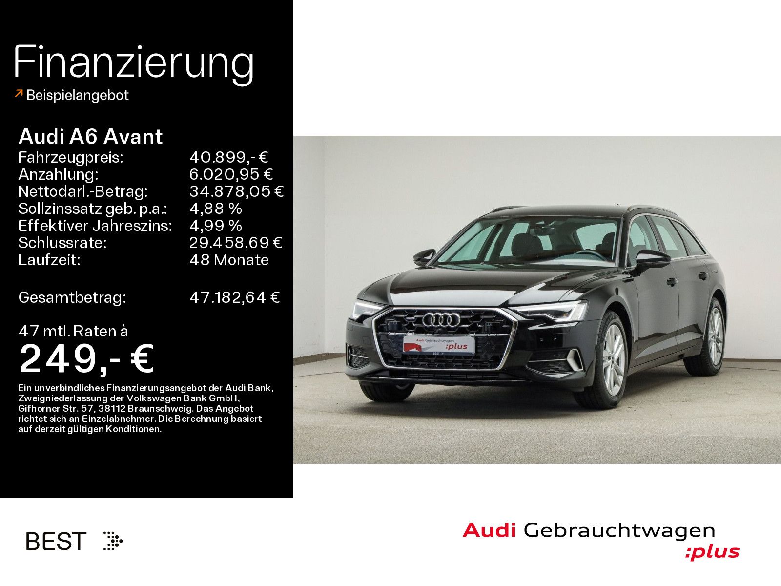 Audi A6 Avant 50 TFSIe quattro advanced*NAVI-PLUS*LED