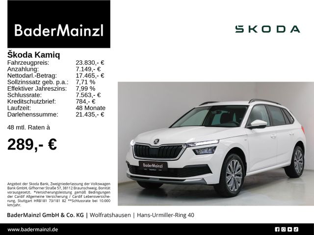 Skoda Kamiq 1.0 TSI DSG Tour SmartLink SHZ Virtual Nav