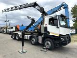 Renault C460 8x4 + (19m!) KRAN HIAB 288 E-6 HIDUO - RADI - Renault Doppelkabine