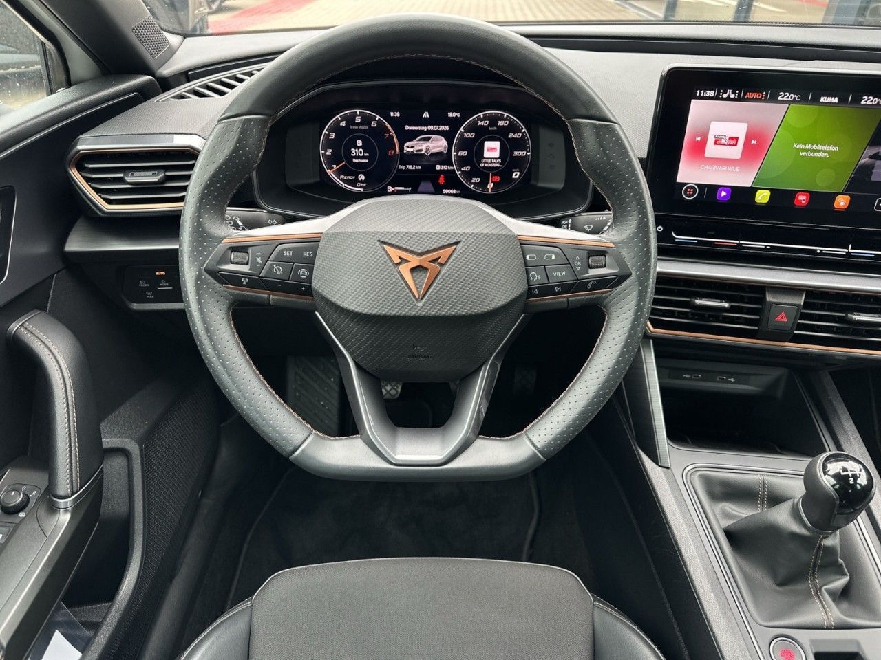 Fahrzeugabbildung CUPRA Leon 1.5 TSI 150 PS 6-Gang - mit KI generiert/bearbeitet
