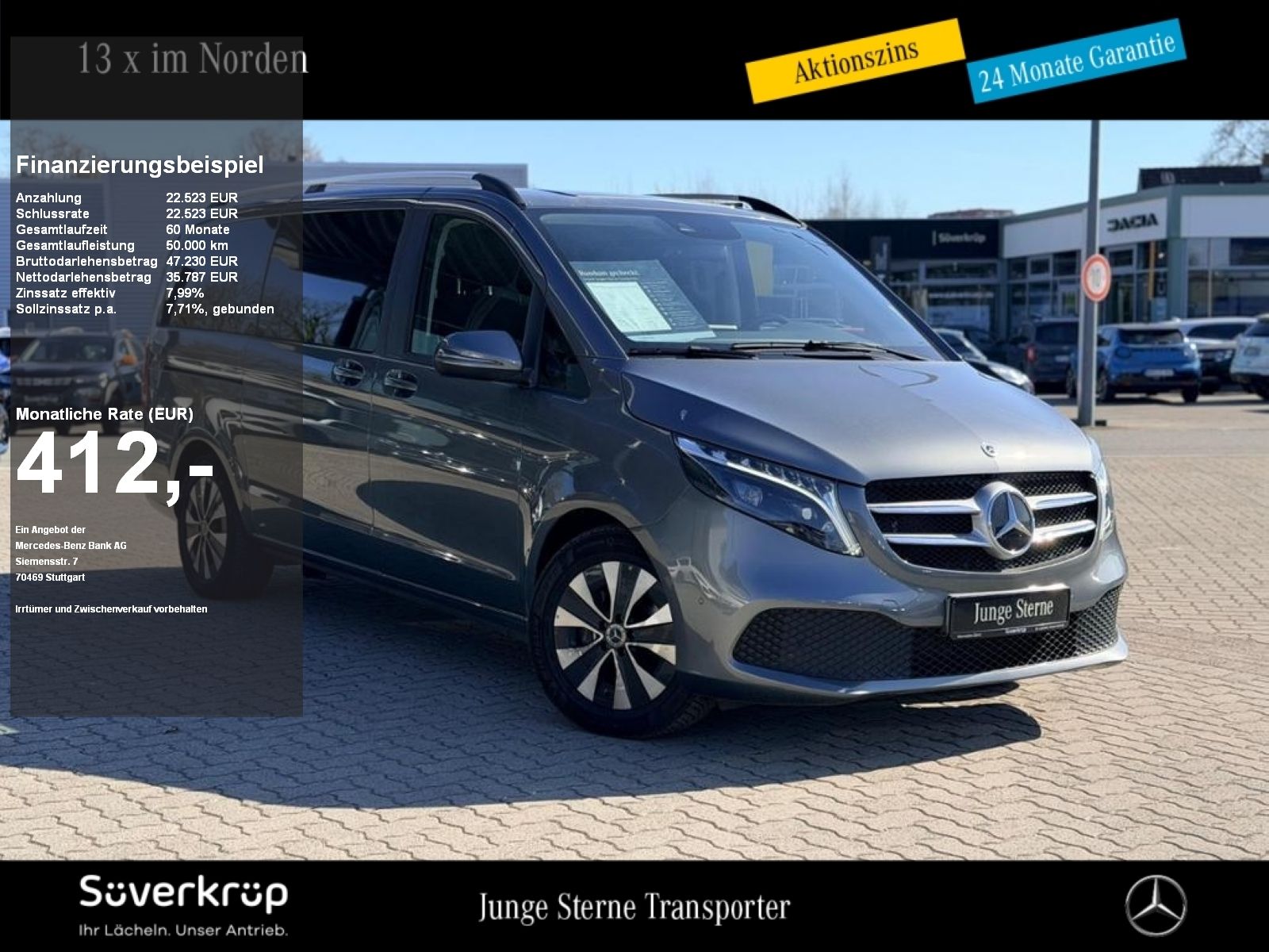 Mercedes-Benz V 250 EDITION EASYPACK LED KAMERA 7SITZER KAMERA