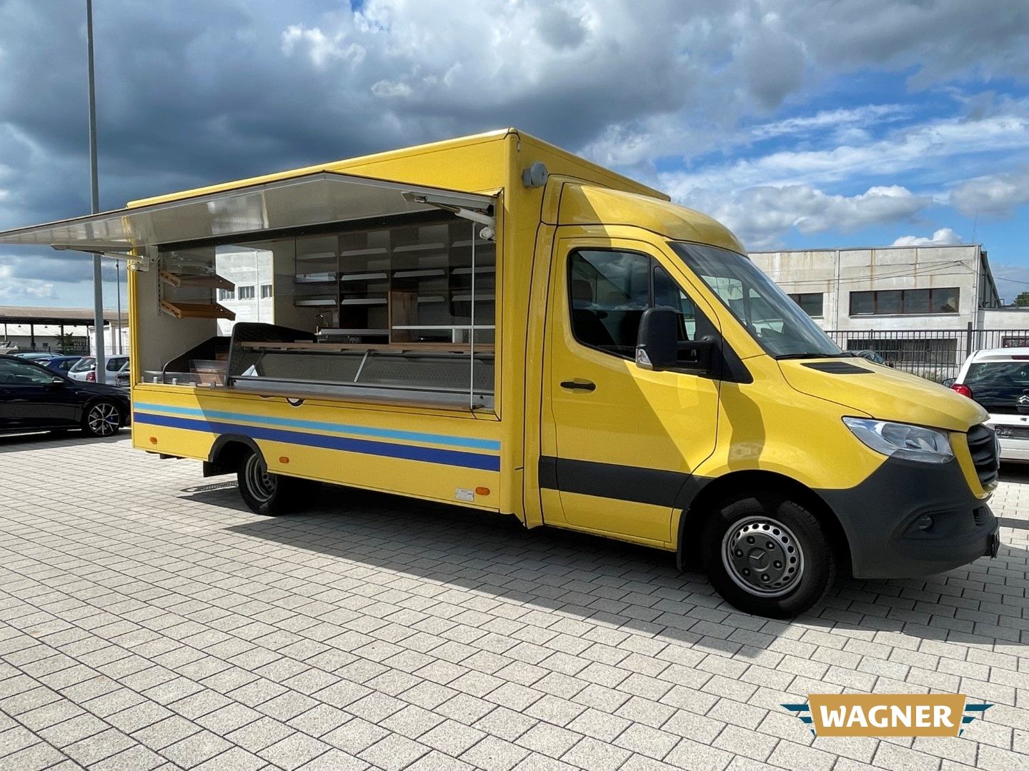 Fahrzeugabbildung Mercedes-Benz Sprinter RKB Gamo Verkaufswagen Neupreis 160 Tau